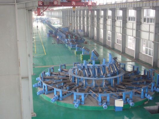 Large Diameter Steel Pipe Tube Mill Machine With API Standard Production Line