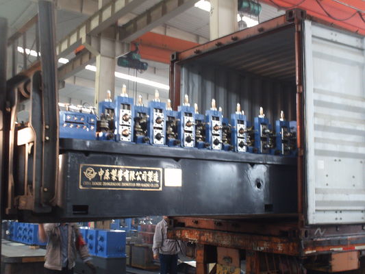 ASTM A53 Steel Tube Making Machine with Heavy-Duty Uncoiler for Hot Rolled Steel 2.0 mm–6.0 mm