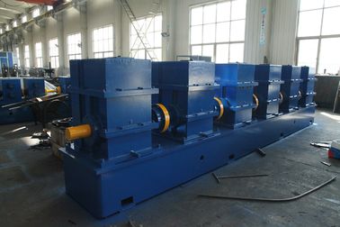 Steel Pipe Making Machine , Tube Rolling Machine With HF Welded