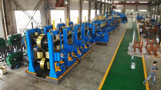 ZY20 Structural Tube Mill Machine φ10-26mm Round Steel Pipe 0.4-1.5mm 90m/min HF Welding Line