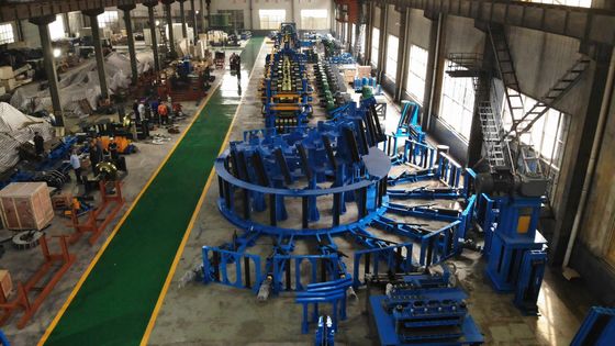 ZY20 Burr Removal Tube Mill Machine φ10-26mm Round Steel Pipe Spray Cooling 0.4-1.5mm 90m/min