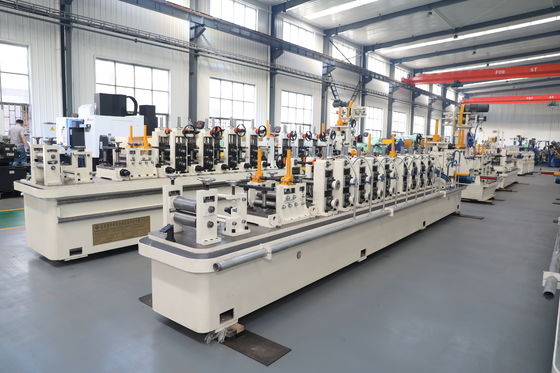 ZY20 High Speed Tube Mill Machine φ10-26mm Round Steel Pipe 0.4-1.5mm 90m/min HF Welding Line
