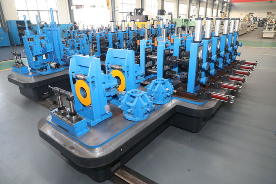 Top Lift Auto Tube Making Machine For Steel Water Tube Safty