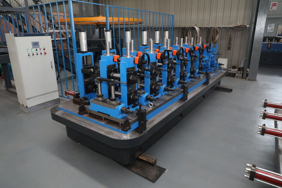 High Speed Steel Pipe Making Machine For Construction Pipe Safety