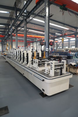 Seven Roller Strip Leveling ZY16 Tube Mill Machine Φ8-18mm HF Welded Pipe