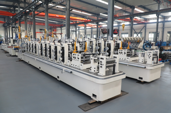 Steel Profile Tube Mill Machine For Gas Transportation Square Pipe