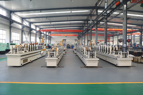 Seven Roller Strip Leveling ZY16 Tube Mill Machine Φ8-18mm HF Welded Pipe