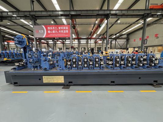 ZY20 Burr Removal Tube Mill Machine φ10-26mm Round Steel Pipe Spray Cooling 0.4-1.5mm 90m/min