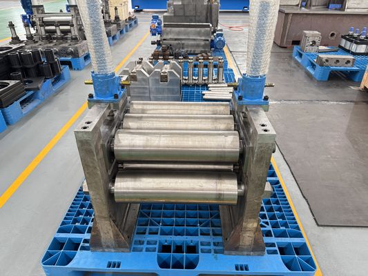 Cold Rolled Steel Furniture Tube Making Machine Adjustable Size