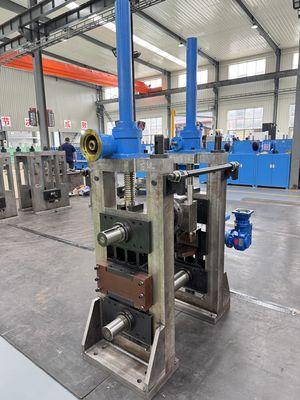 ASTM A53 Steel Tube Making Machine Hot Rolled Steel 2.0 mm - 6.0 mm Uncoiler