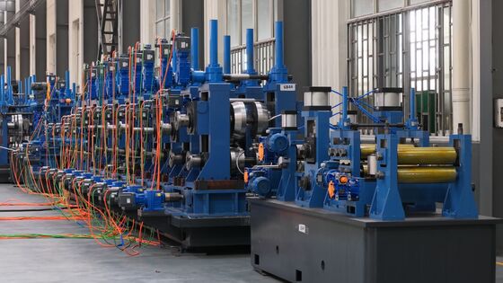 EN Standard Steel Pipe Making Machine , Pipe Welding Equipment