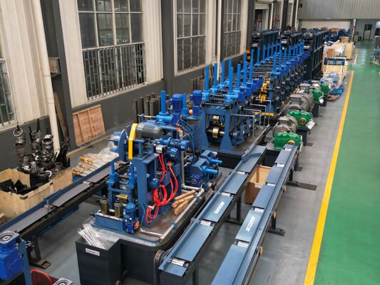 ZY20 Structural Tube Mill Machine φ10-26mm Round Steel Pipe 0.4-1.5mm 90m/min HF Welding Line
