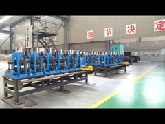 Welding Pipe Manufacturing Base: Live Shots of the Entire Production Line Workshops